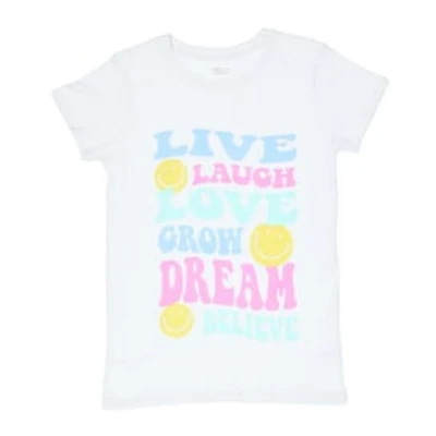 Juniors 'Live Laugh Love' Graphic Tee