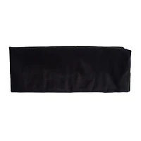 Wide Stretch Black Headband