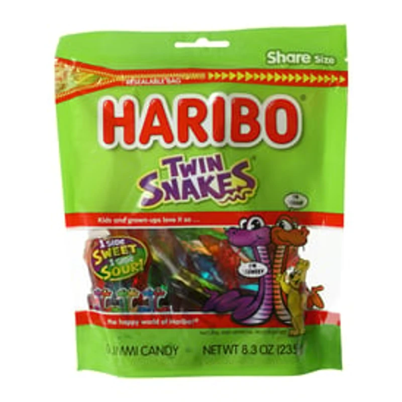Haribo® Twin Snakes™ Sweet & Sour Gummi Candy 8.3oz