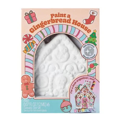 Christmas Paint A Gingerbread House Set