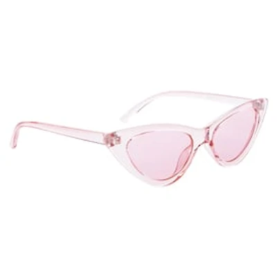 Glitter Heart-Shape Cat Eye Sunglasses