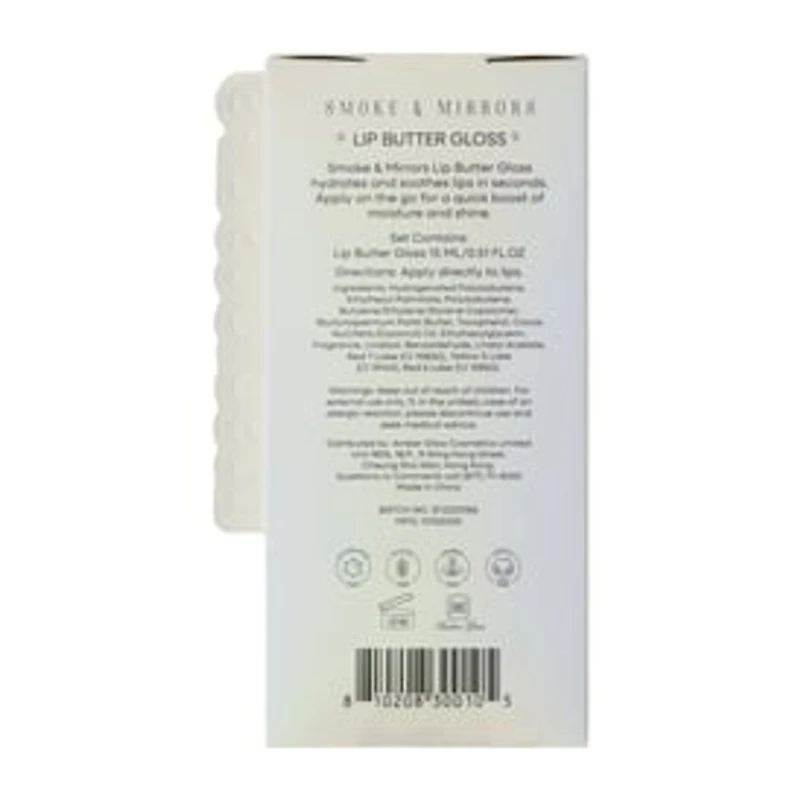 Smoke & Mirrors Luscious Lips Peaches & Crème Lip Butter Gloss 0.5oz