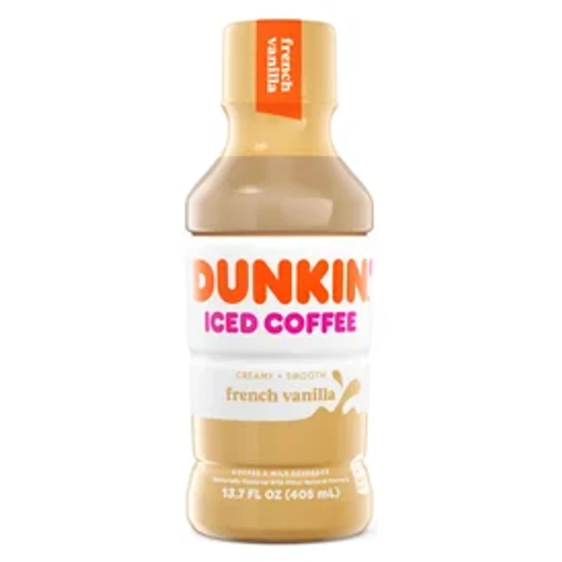Dunkin'® French Vanilla Iced Coffee 13.7oz