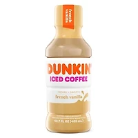 Dunkin'® French Vanilla Iced Coffee 13.7oz