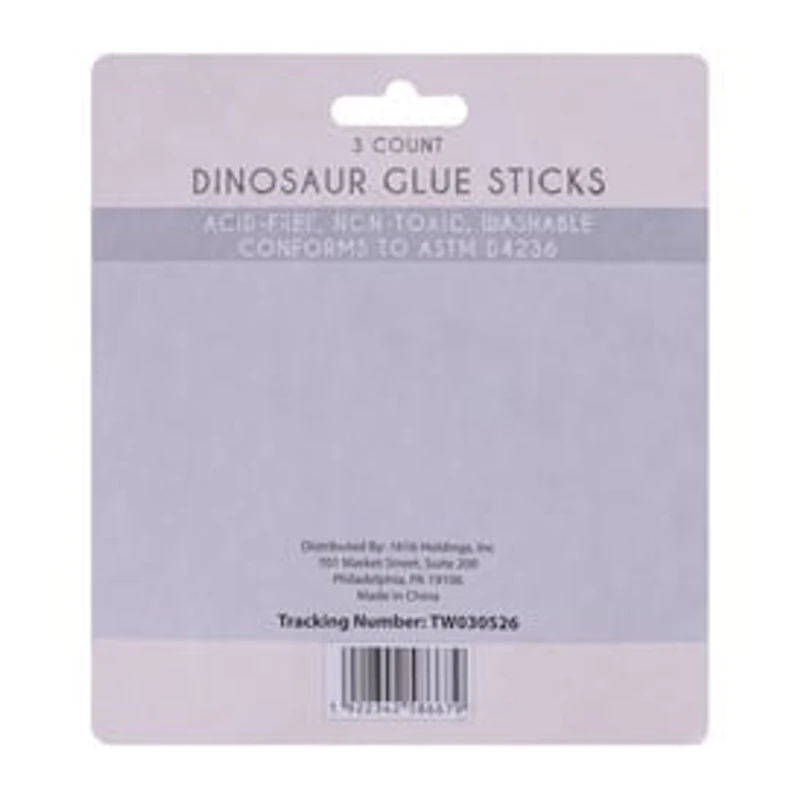 Dinosaur Glue Sticks 3-Pack 0.3oz