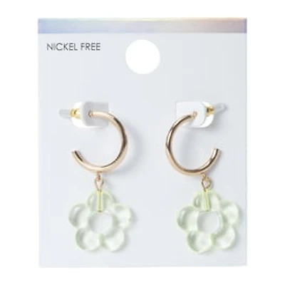 Dangle Hoop Earrings