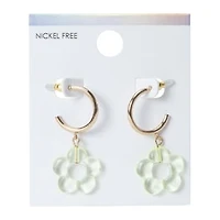 Dangle Hoop Earrings
