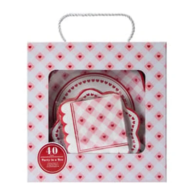 Valentine's Day Party In A Box 40-Count