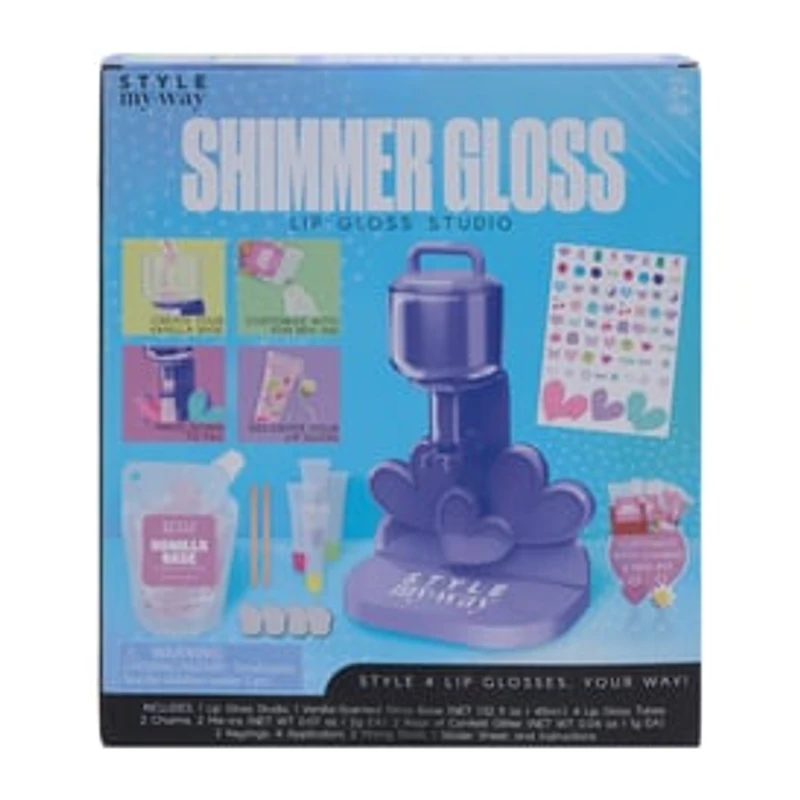 Style My Way Shimmer Gloss Lip Gloss Studio Set
