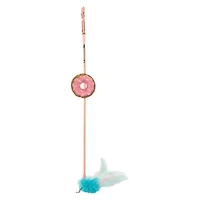 Wand Cat Toy With Donut Teaser 18in