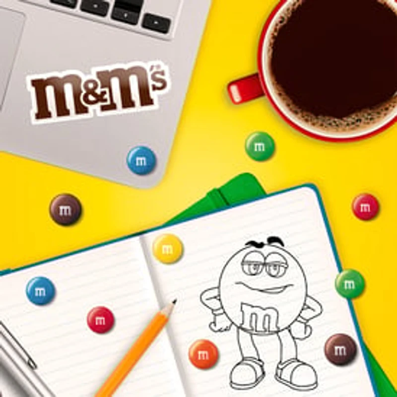 M&M'S Milk Chocolate Candy Peg Bag, 2.55 oz