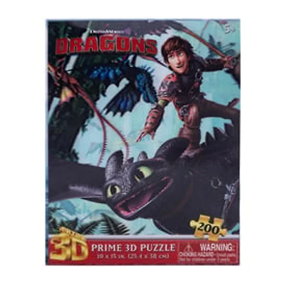 DreamWorks Dragons Prime 3D Puzzle 200-Pieces