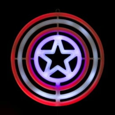 Marvel Avengers Captain America Neon Wall Art