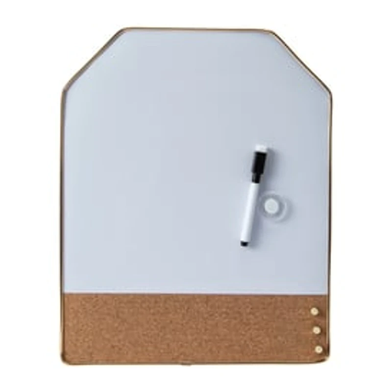 Dry Eraser Board With Marker, Pins & Magnet