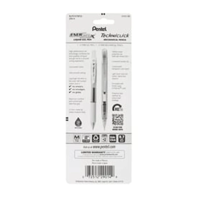 Pentel® Pen & Pencil 2-Pack (Styles May Vary)