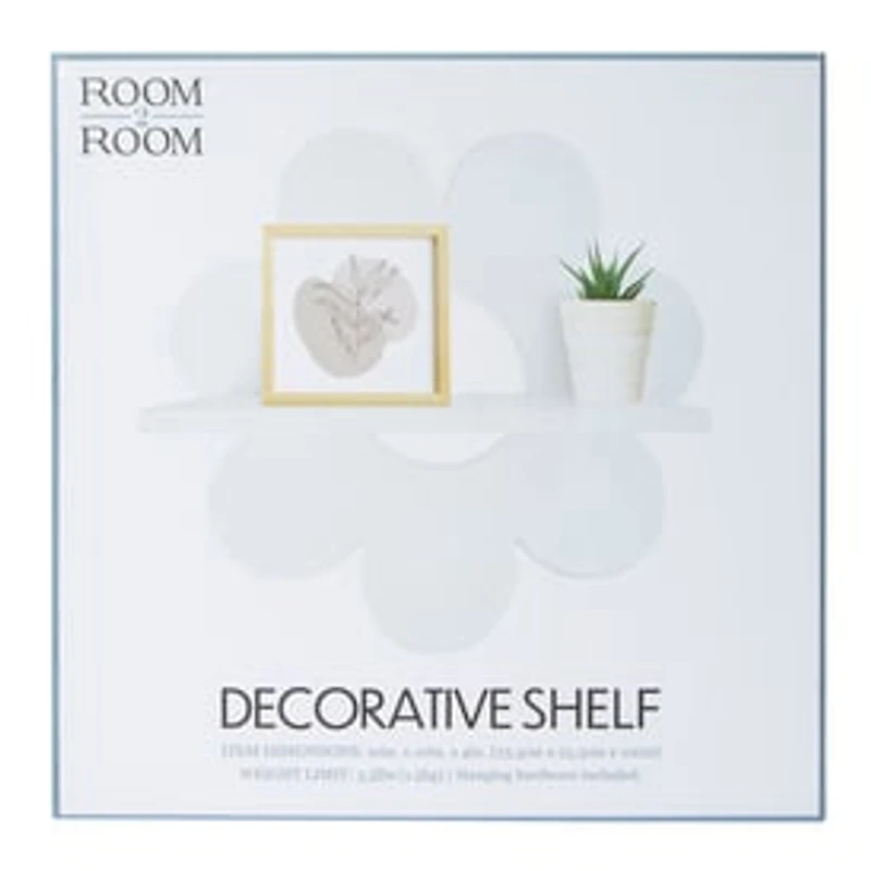 Daisy Decorative Wall Shelf 10in