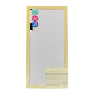 Framed Dry Erase Board 16in x 8in