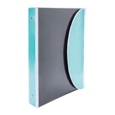 1in Metal Ring Binder With Flap
