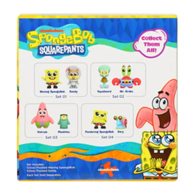 SpongeBob SquarePants™ Flocked Figures 2-Pack