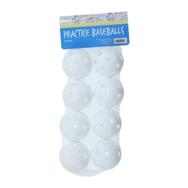Verge® Practice Baseballs 9in 8-Pack