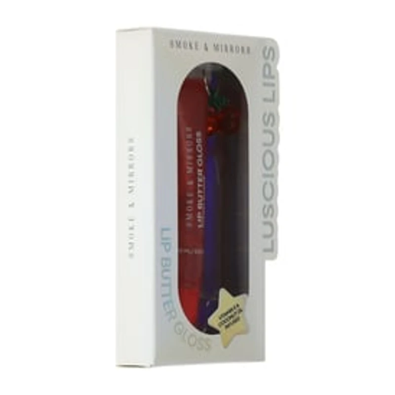 Smoke & Mirrors Luscious Lips Cherry Slushie Lip Butter Gloss 0.5oz