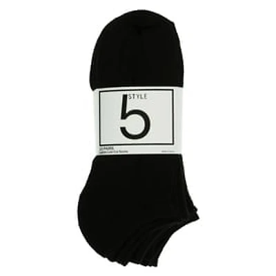 10-Pack Ladies Low Cut Socks