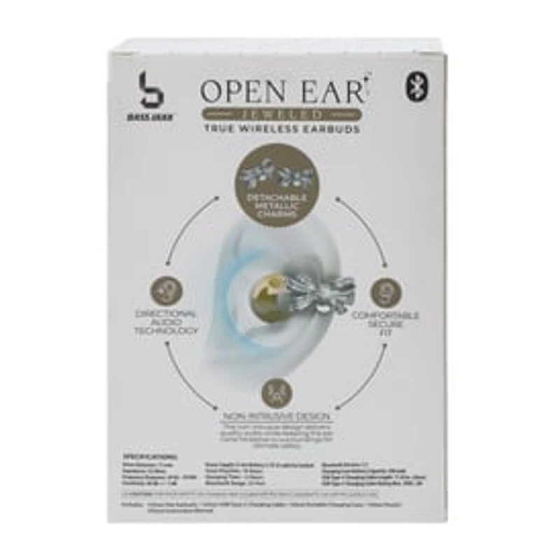 Open Ear Jeweled True Wireless Earbuds