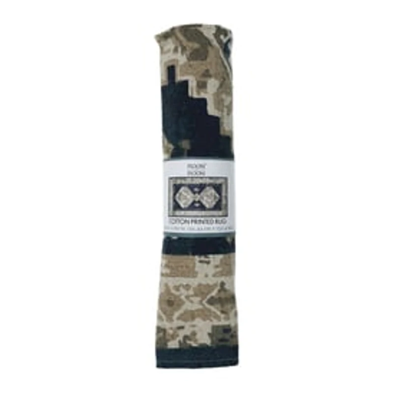 Cotton Printed Rug 3' x 5