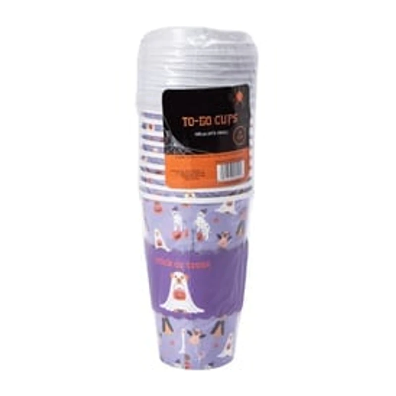 Halloween To-Go Cups 16oz 10-Pack