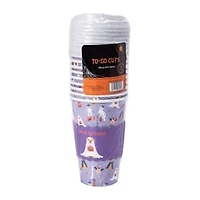 Halloween To-Go Cups 16oz 10-Pack