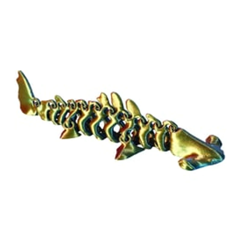 ORB Curiosities® 3D Printed Fangs & Fins Egg Toy (Styles May Vary)