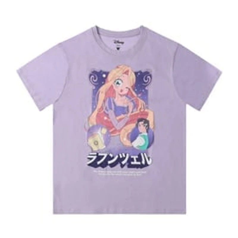Disney Rapunzel Anime Graphic Tee