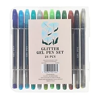 Glitter Gel Pen Set 24-Pack