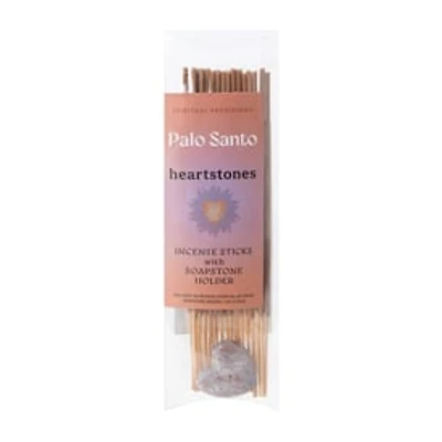 Heartstones Incense Sticks With Soapstone Holder