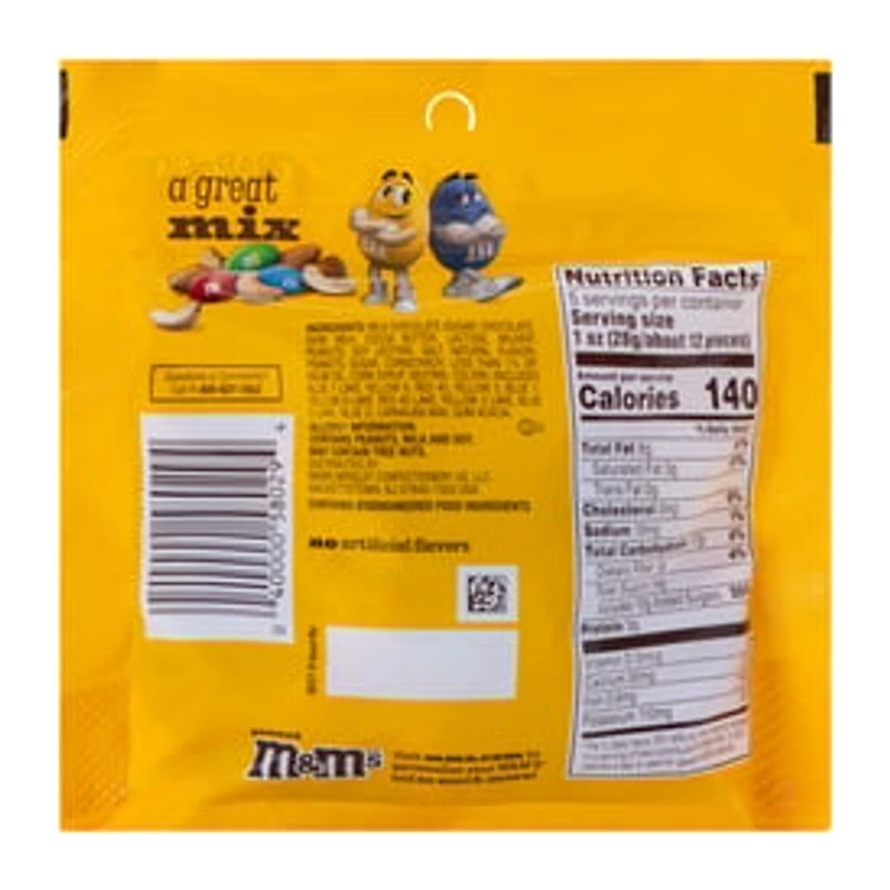 M&M's® Grab N Go Peanut Chocolate Candies 5oz