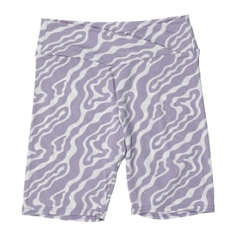 Purple Waves Crossover Bike Shorts