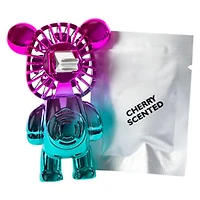 Metallic Bear Vent Clip Car Air Freshener