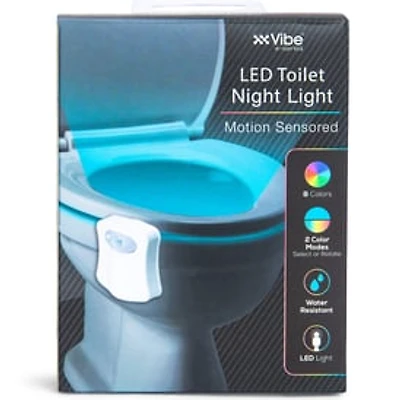 LED Motion-Sensor Toilet Night Light