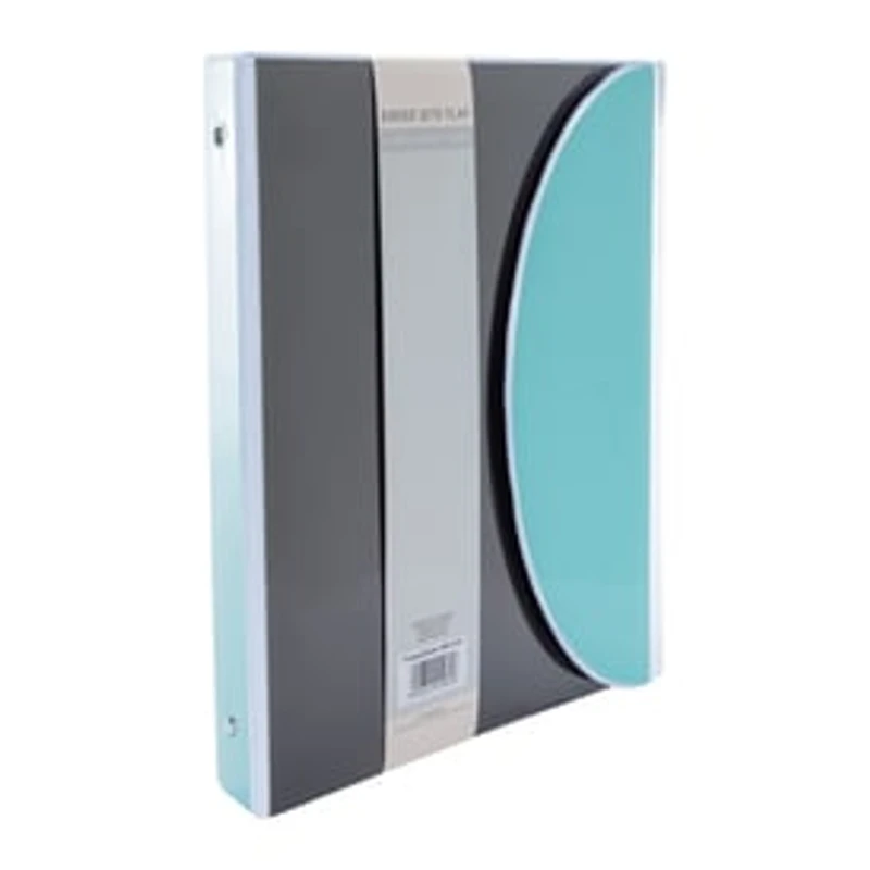 1in Metal Ring Binder With Flap