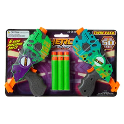 Hero Mini Dart Blaster 2-Pack