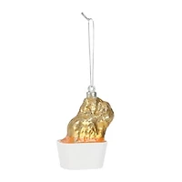Christmas Chicken Nugget Tree Ornament