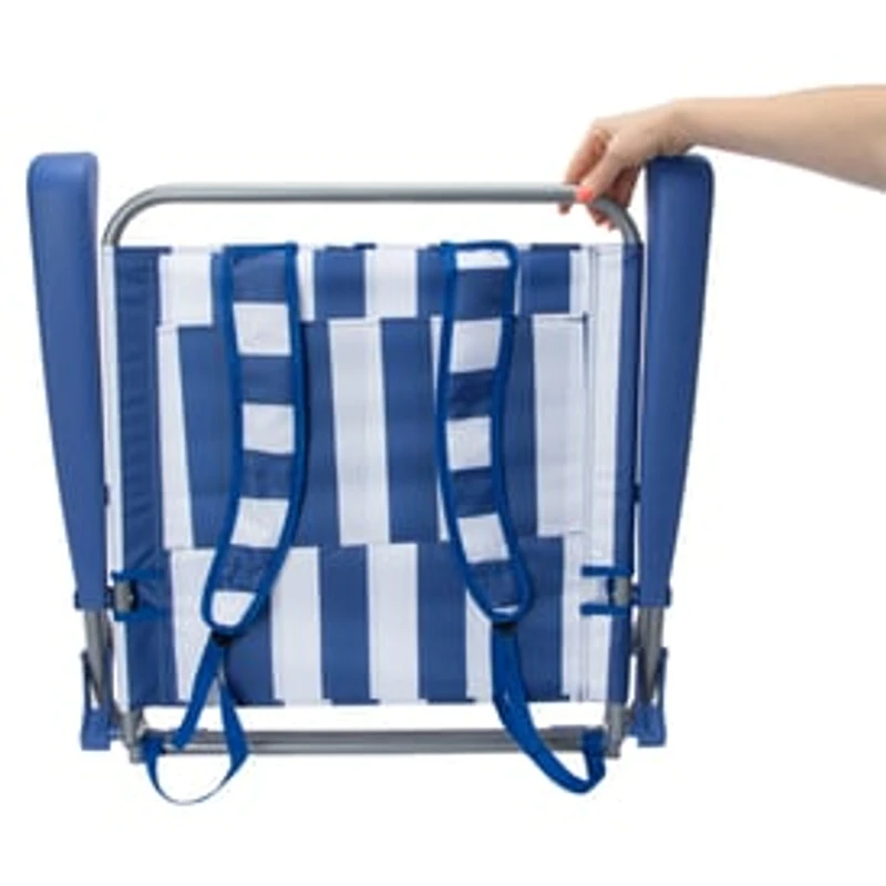 Foldable Backpack Beach Chair 20.86in x 29.3in