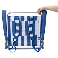 Foldable Backpack Beach Chair 20.86in x 29.3in