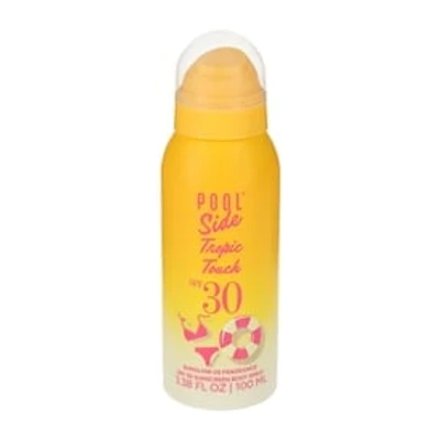 Pool Side™ Tropic Touch SPF30 Sunscreen Body Spray 3.3oz