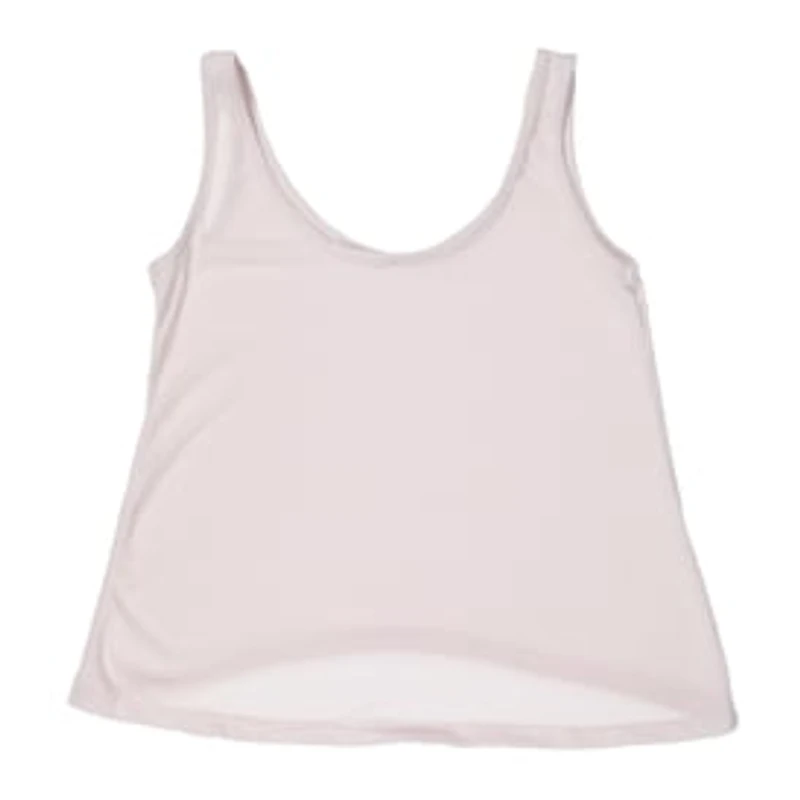 Juniors Pink Hacci Tank Top - Larege