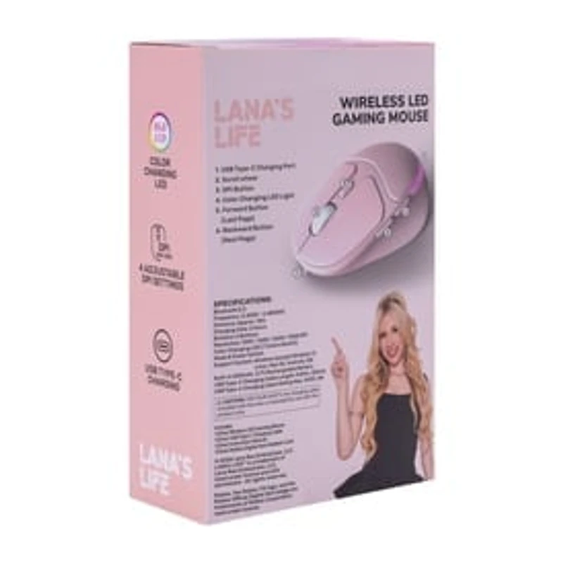 Lana's Life Wireless LED Gaming Mouse