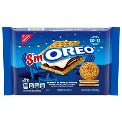 Oreo Limited Edition S'moreo Sandwich Cookies 10.68oz