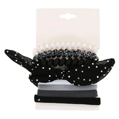 Assorted Hair Ties 8-Pack