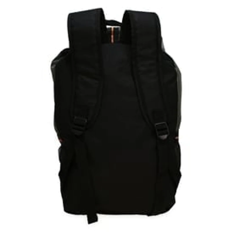Grey & Navy Single Pals Webbing Backpack 16in