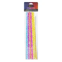 Patterned Straws 6-Count